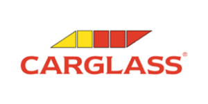 Carglass Logo mit stilisierter Windschutzscheibe