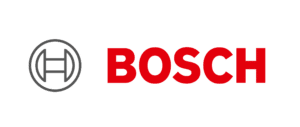 Bosch Logo mit rotem Schriftzug