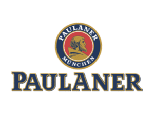 Paulaner München Logo mit Mönch-Emblem