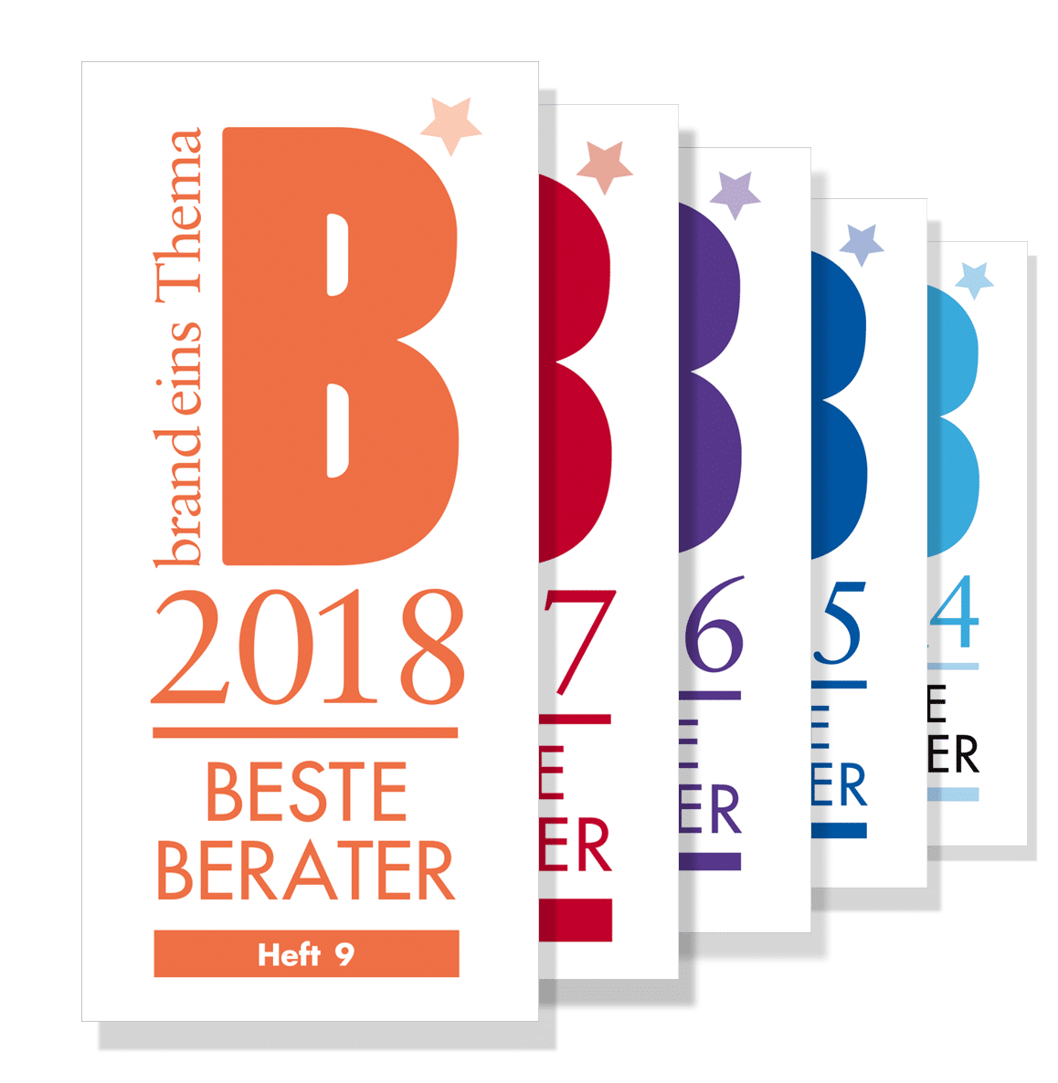 Magazincover brand eins Beste Berater 2018