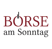 Logo BÖRSE am Sonntag mit Power-Symbol