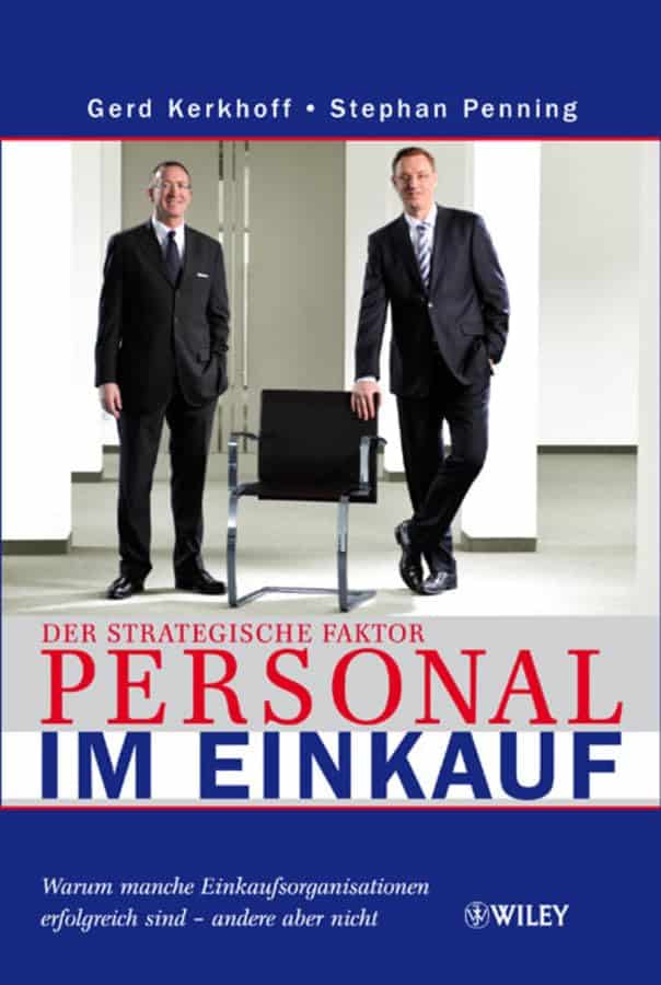 Buchcover Personal im Einkauf mit zwei Managern